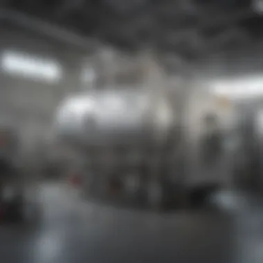 A freeze drying machine in an agricultural setting showcasing its advanced technology