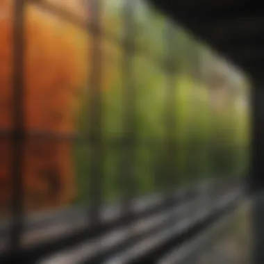 Variety of polycarbonate panels in different applications