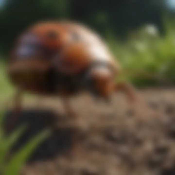 A close-up of organic pest control options