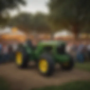 Community event showcasing John Deere's impact