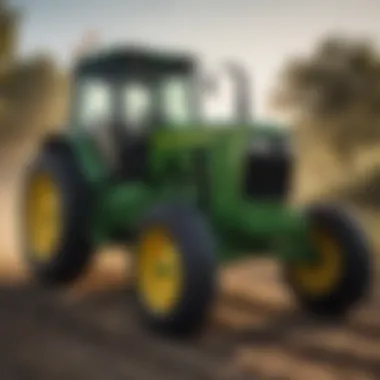 Specifications of John Deere tractors showcased