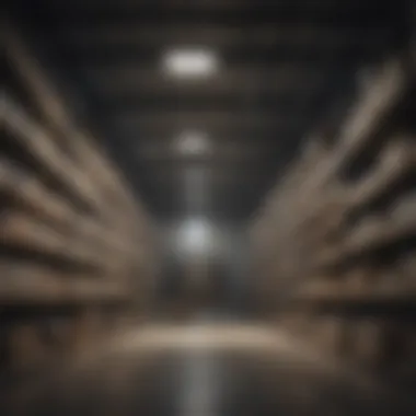 Pharmaceutical Warehouse Pharmaceutical warehouse with shelves
