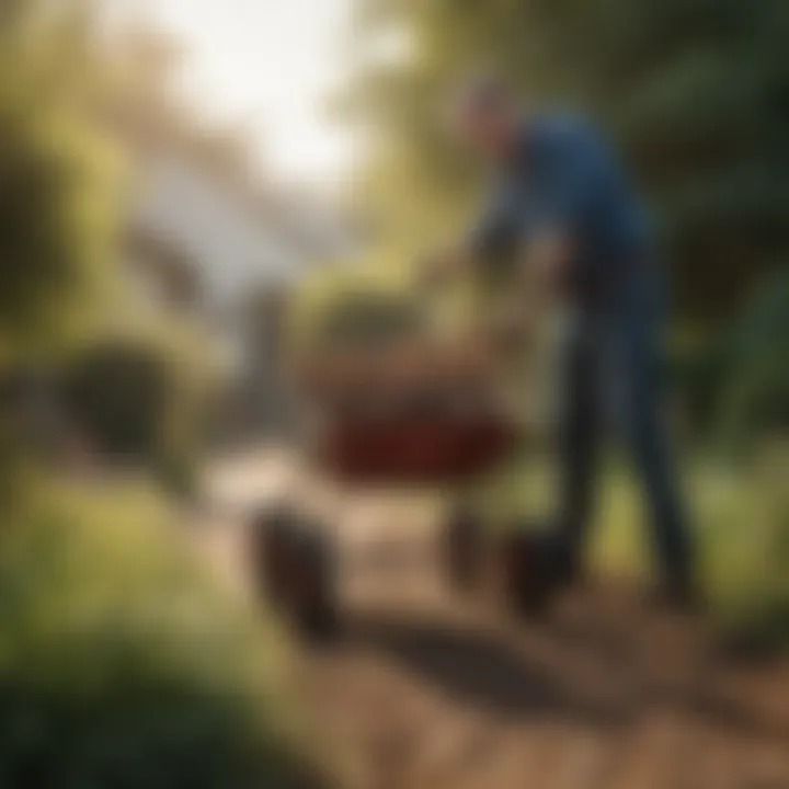 Maintenance tools and techniques for optimizing pull behind garden rakes