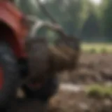 Traditional muck bucket used in farming