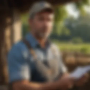 A checklist of eligibility requirements for farmer loans