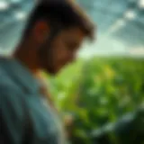 Nutrient Analysis in Crops Visual representation of nutrient analysis in crops