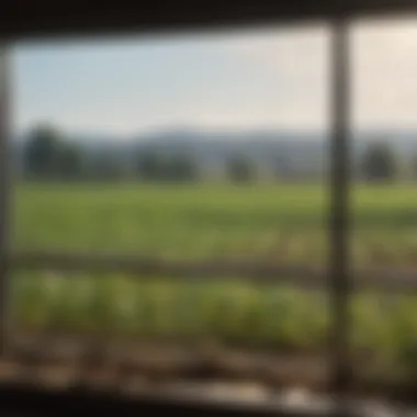 Optimal Placement for Maximum Efficacy Schematic showing optimal placement of sticky traps at windows.