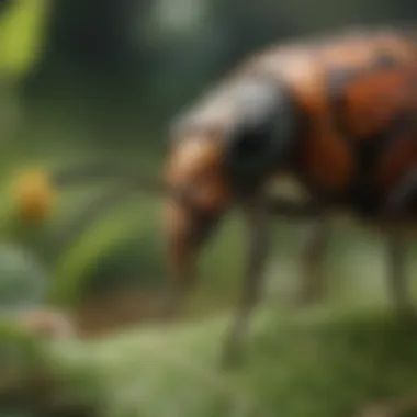 Beneficial Insects: Nature's Pest Controllers A variety of beneficial insects in a garden setting