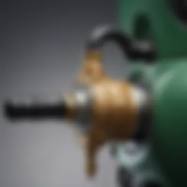 Close-up view of a well-designed pest pump sprayer highlighting its nozzle and tank