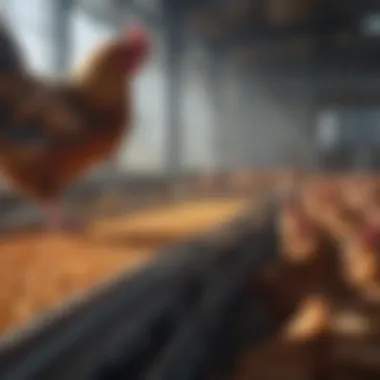 Automated Poultry Feeder System Automated feeder system enhancing feeding efficiency