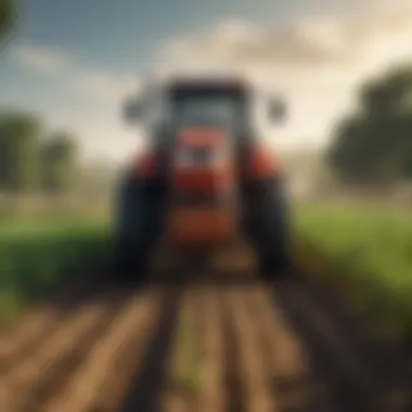 Future Trends in Agricultural Technology Illustration depicting future trends in agricultural technology.