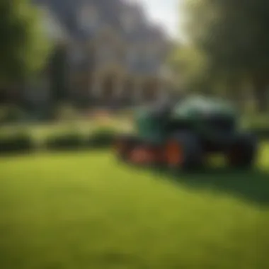 Understanding Seasonal Changes in Lawn Care Illustration of seasonal changes affecting lawn care