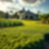 Lush sod installation in Orlando landscape