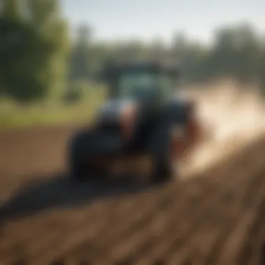 Soil health improvement with tilling techniques