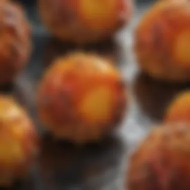 Understanding Thermal Dynamics in Food Scientific illustration of heat dynamics in food