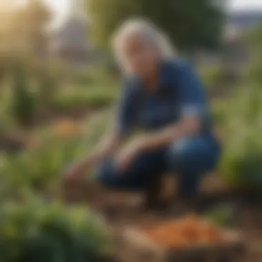 Community Resilience Through Local Gardens A diverse community garden promoting local food production