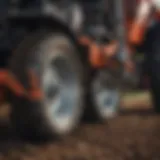 Close-up of the Sutton AG Seeder showcasing its advanced planting mechanisms