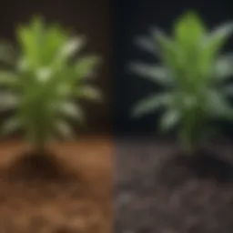 A detailed chart comparing synthetic and organic fertilizers