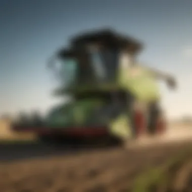 The Innovation Behind Claas Harvesting Cutting-edge technology of Claas harvester in action