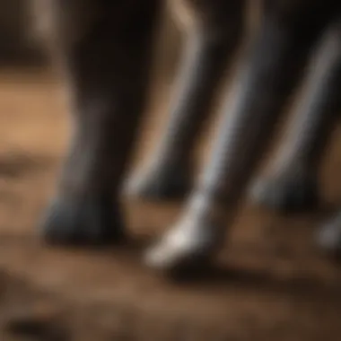 Different types of hoof rasps arranged