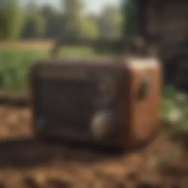 Historical Significance of Radio in Agriculture Historical radio equipment used in agricultural broadcasts