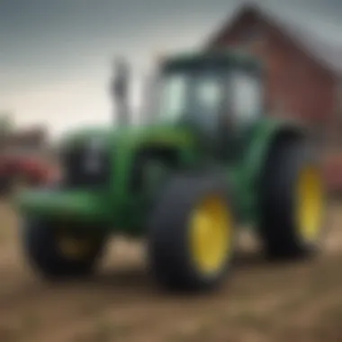 Community event showcasing John Deere equipment