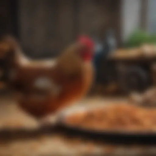 Nutrient-rich feed for poultry