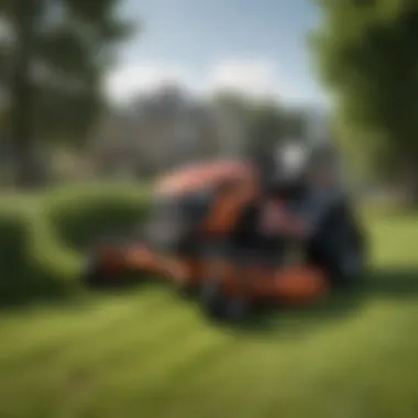 Innovative Features of Tow Behind Mowers Demonstration of tow behind mower attachment features