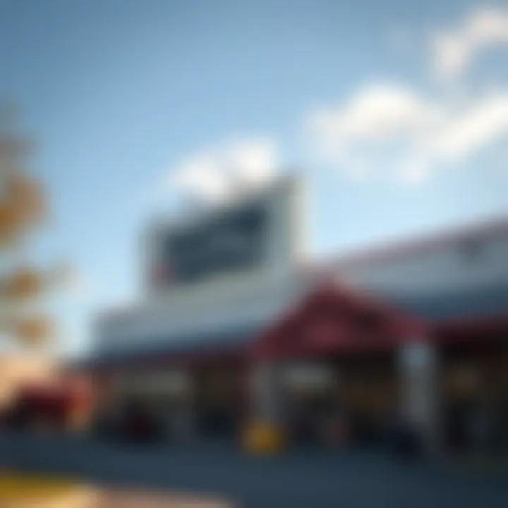 Exterior view of Tractor Supply in Dandridge showcasing store signage