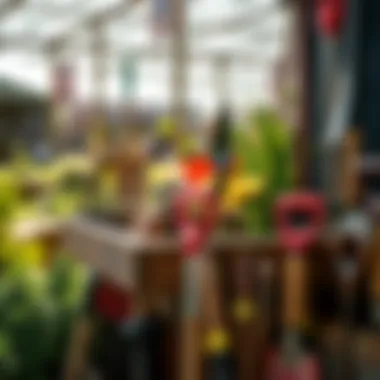 A variety of gardening tools available at Tractor Supply