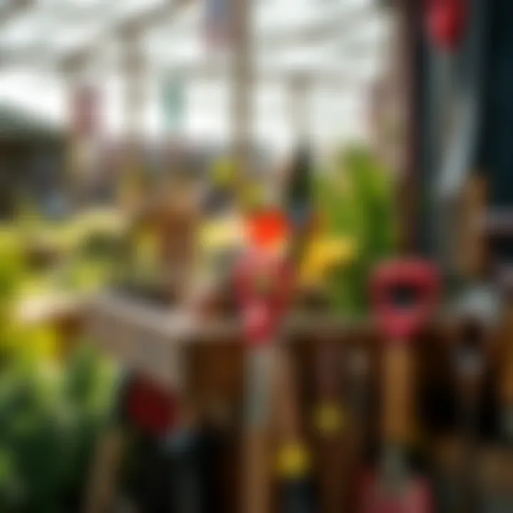 A variety of gardening tools available at Tractor Supply