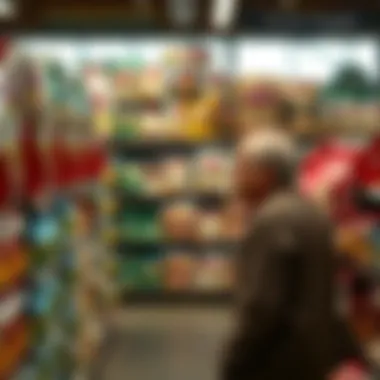 Livestock feed shelves stocked at Tractor Supply