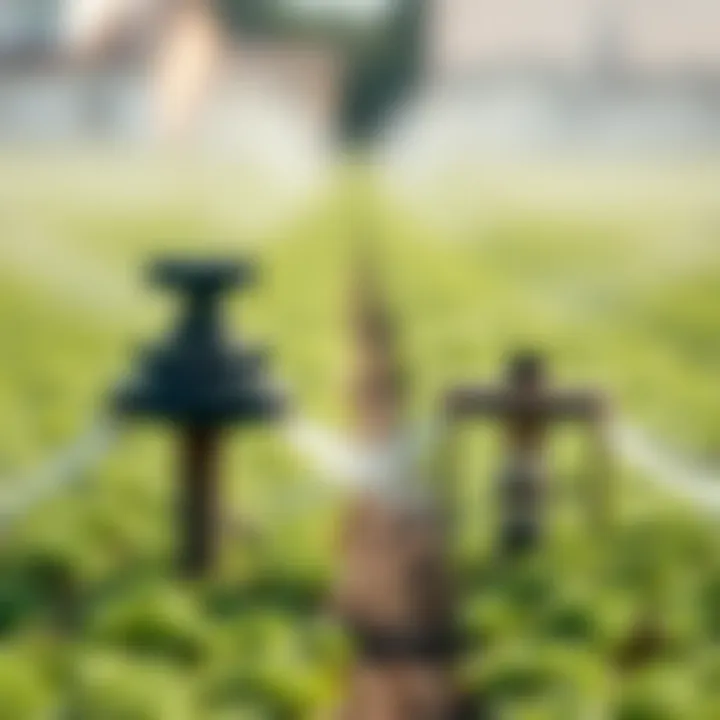 Comparison of traditional vs. advanced irrigation technology
