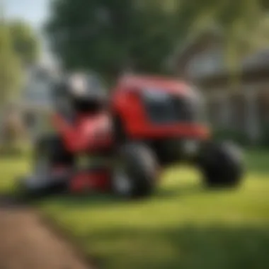 Overview of performance specifications of the Troy Bilt XP lawn tractor