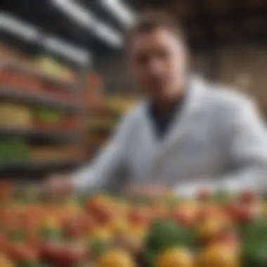 Innovation in Food Production Technology Advanced technology in agricultural practices enhancing food production.