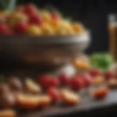 Nutritional Integrity in Modern Diets A visually appealing assortment of nutritionally-rich foods.