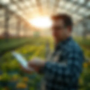 Modern technology tools assisting in agricultural financial planning