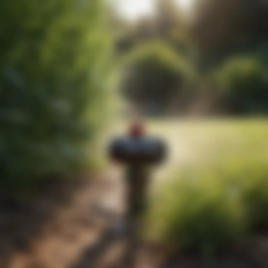 Innovative design of battery-controlled sprinkler valve
