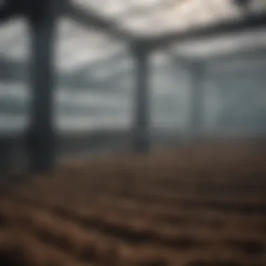 Carbon Filter Installation in Agriculture Agricultural setting with carbon filter installation