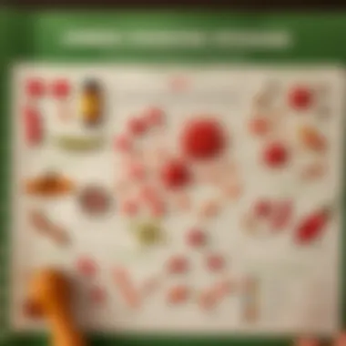 Common Foodborne Pathogens An educational chart showing common foodborne pathogens