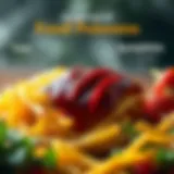 Symptoms of Food Poisoning An infographic illustrating the symptoms of food poisoning