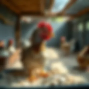 A well-maintained game bird brooder demonstrating cleanliness and organization