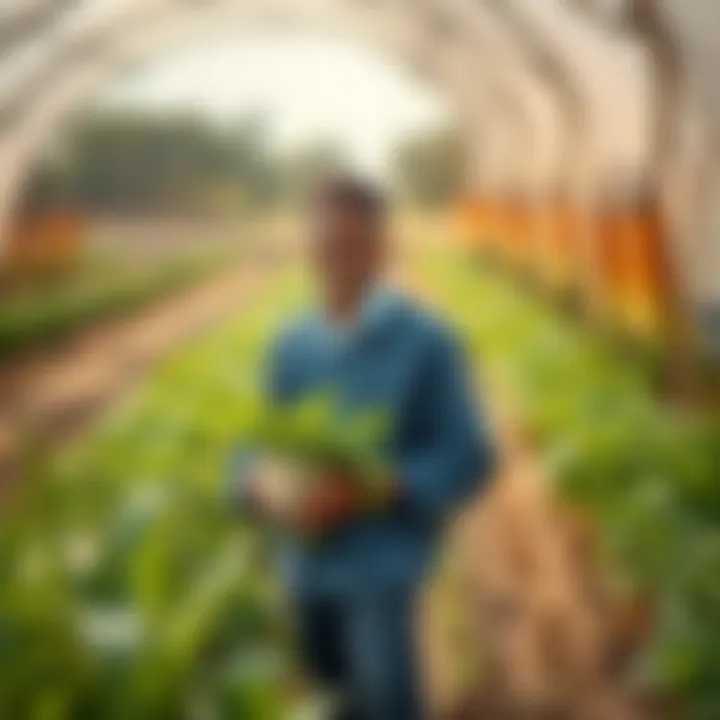 Innovative farming techniques in a sustainable environment