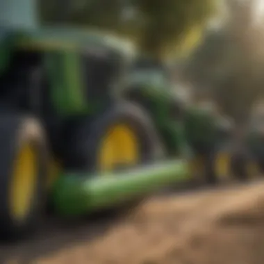 Comparison of Front Bumper Styles for John Deere Tractors Comparison of different front bumper styles available for John Deere tractors highlighting functionality and aesthetics.