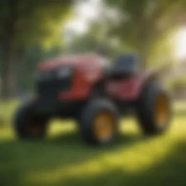 Technological advancements in lawn tractor design