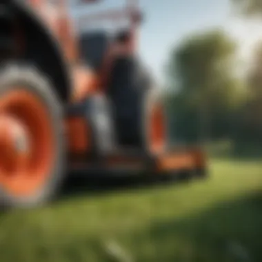 Features of modern grass cutters