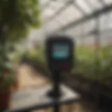 Innovative use of lumen meters in a greenhouse