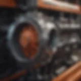 Vintage Kubota Tractor Engine Part