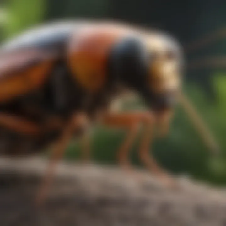 A close-up of beneficial insects in horticulture