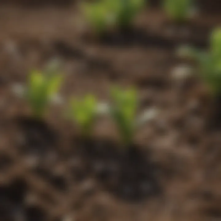 Soil health enhancement using quaternary ammonium compounds